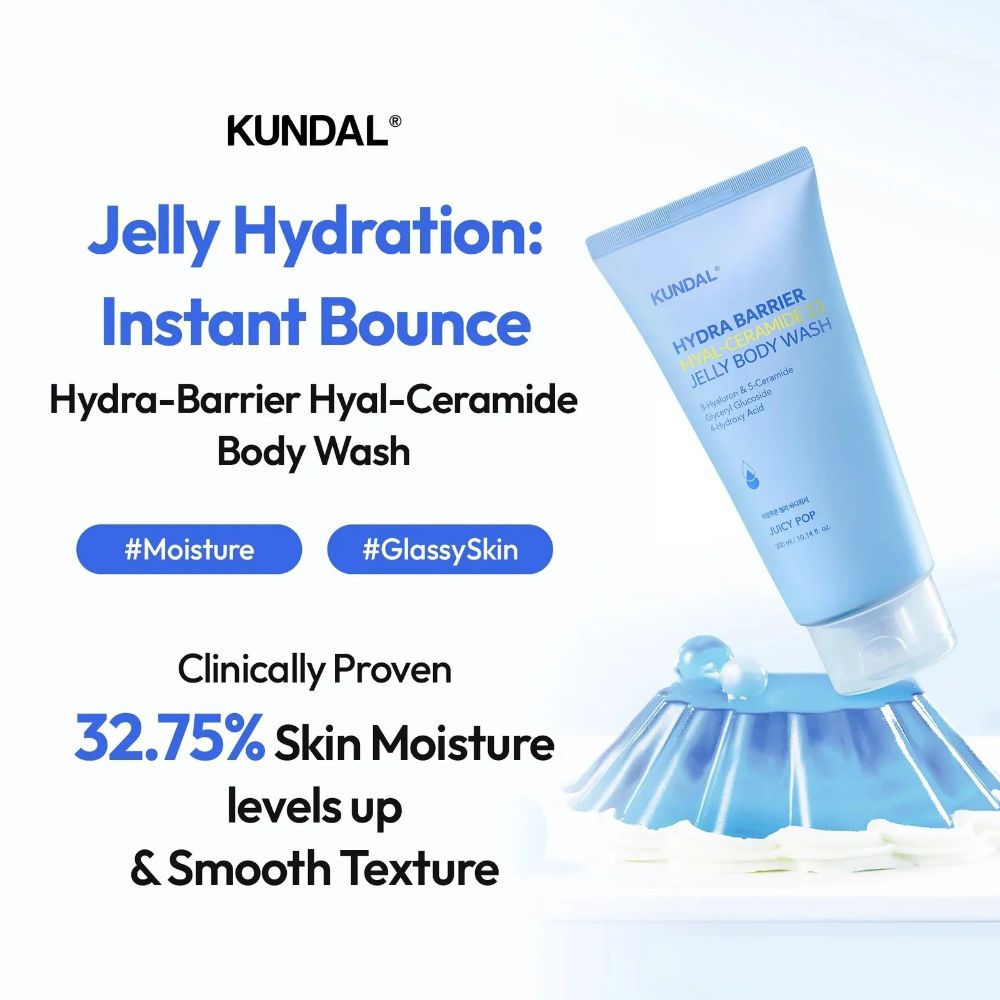 Kundal Hydra Barrier Hyal-Ceramide 13 Jelly Body Wash - Juicy Pop