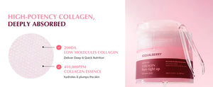 Eqqualberry Collagen Pore-Tight Up Gel Toner Pads