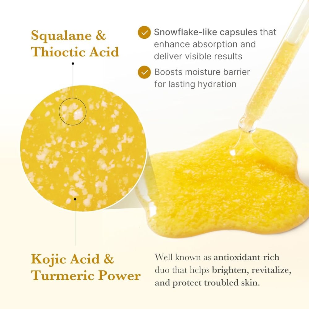 Medicube Kojic Acid Turmeric Clarifying & Balancing Capsule Serum