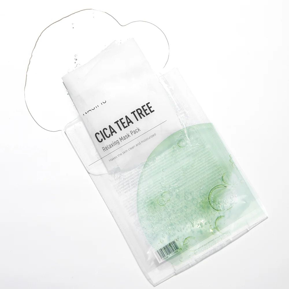 Nacific Cica Tea Tree Relaxing Sheet Mask