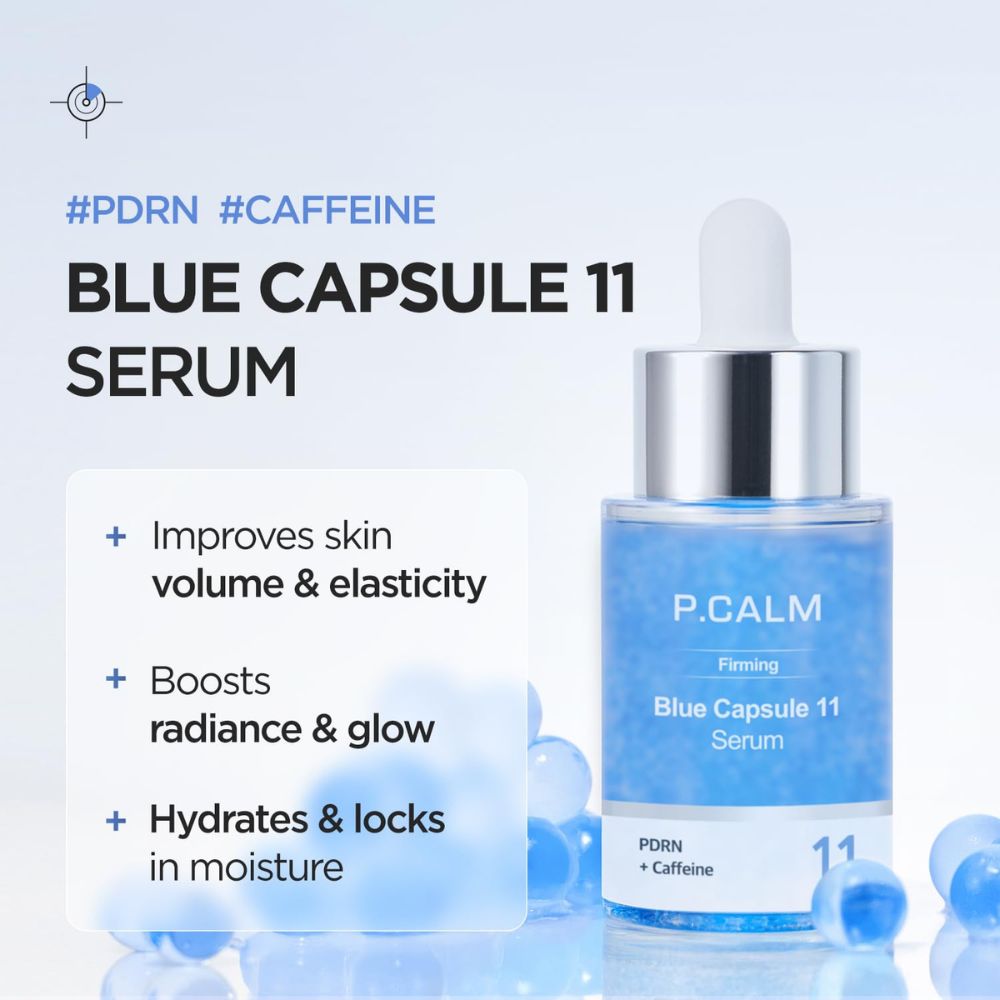 P.CALM PDRN Caffeine Blue Capsule 11% Serum