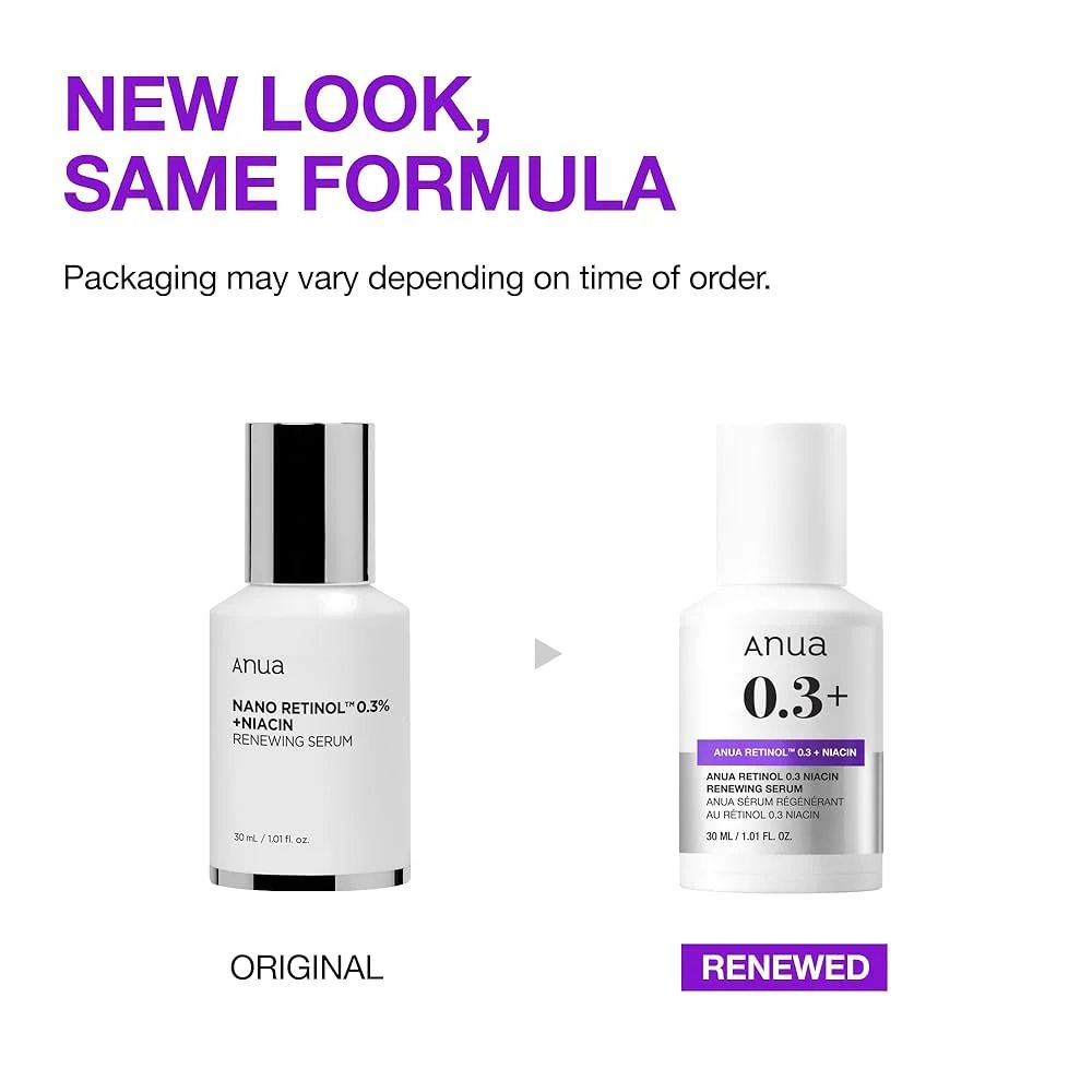 Anua Nano Retinol 0.3% + Niacin Renewing Serum