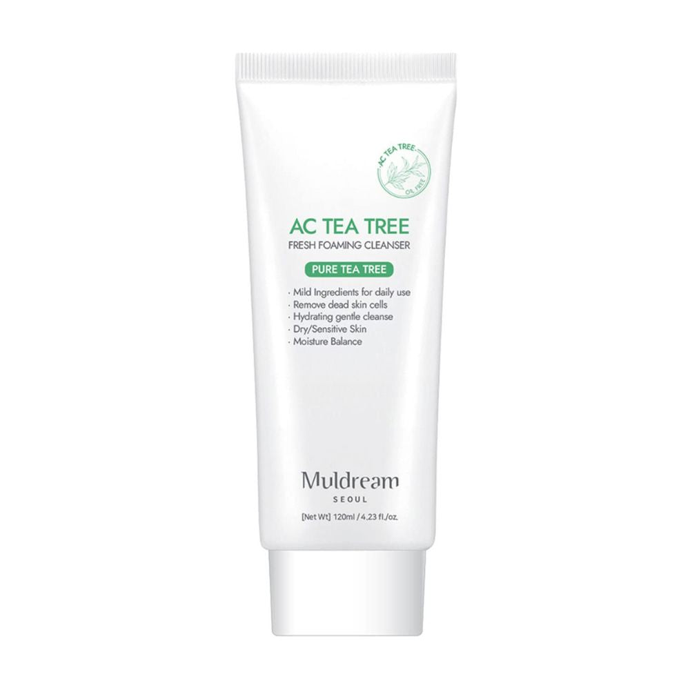 Muldream AC Tea Tree Fresh Foaming Cleanser 120ml