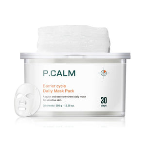 P.CALM Barrier Cycle Daily Sheet Mask- 30 copë