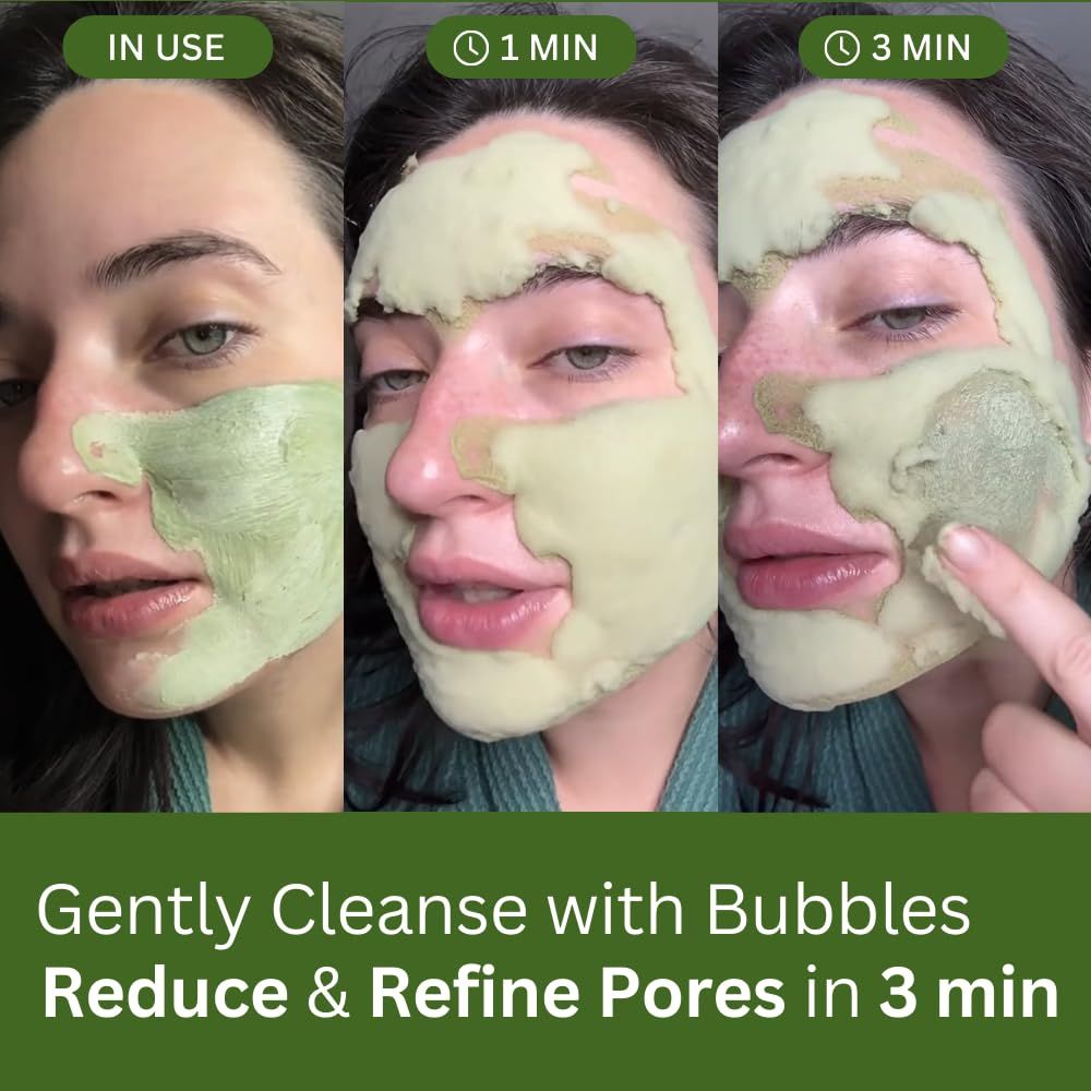 P.CALM Holy Basil Bubble Deep Mask