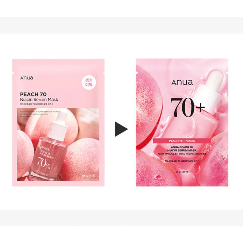 Anua Peach 70 Niacin Serum Mask