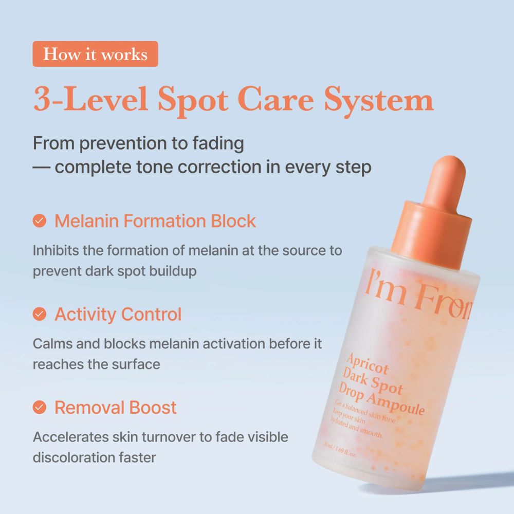 I'm from Apricot Dark Spot Drop Ampoule 50ml