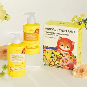 KUNDAL x SYS PLANET - Honey & Macadamia (Shampoo + Treatment) Set
