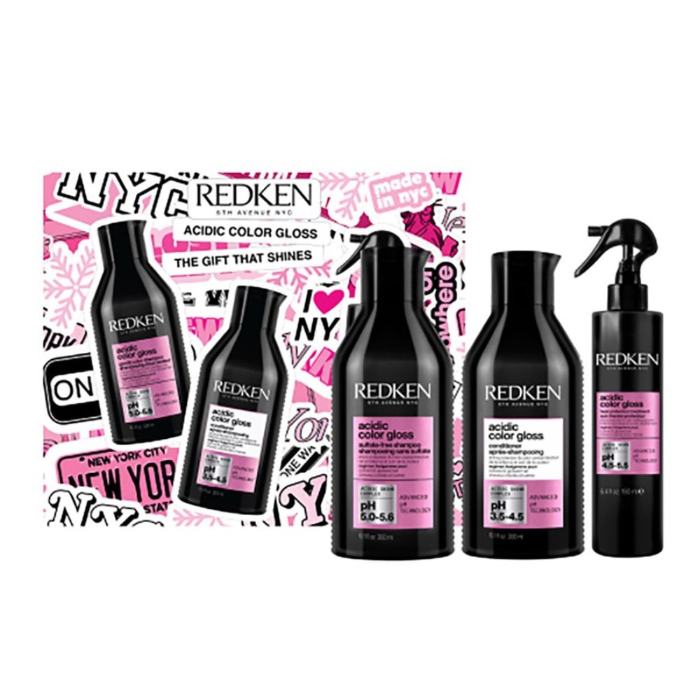 Redken Acidic Color Gloss Colour Shine & Care Gift Set