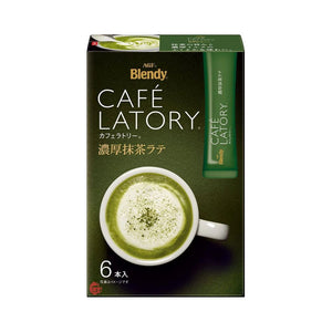 AGF Blendy Café Latory Rich Matcha Latte - 6 Sticks/6 Pako