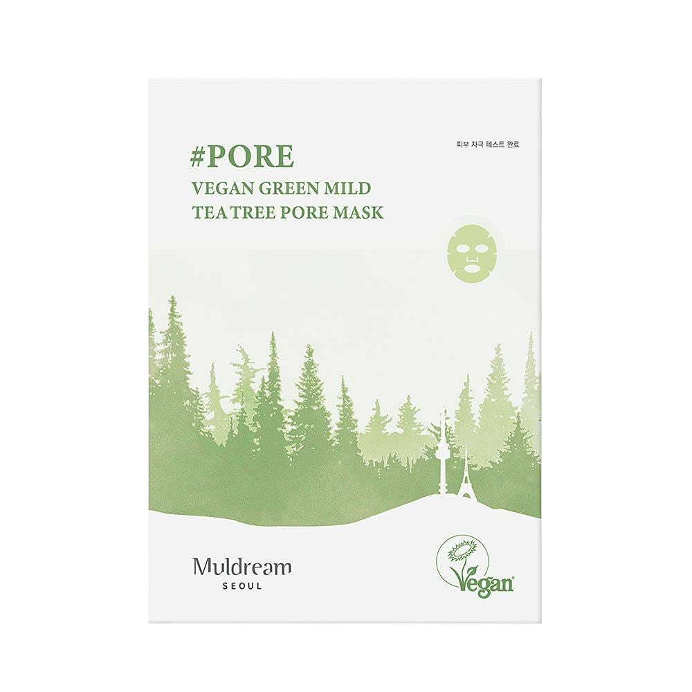 Muldream Vegan Green Tea Tree Pore Mask 25 ml