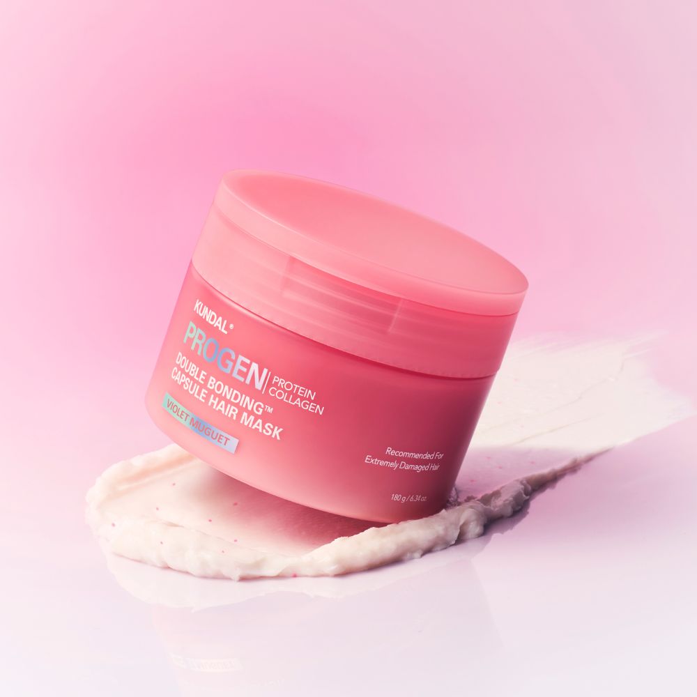 KUNDAL Progen Double Bonding Intensive Damage Care Capsule Hair Mask - Violet Muguet