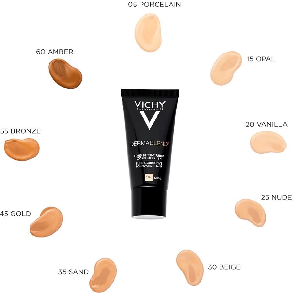Vichy Dermablend Fluid Corrective Foundation 16H - Sand 35