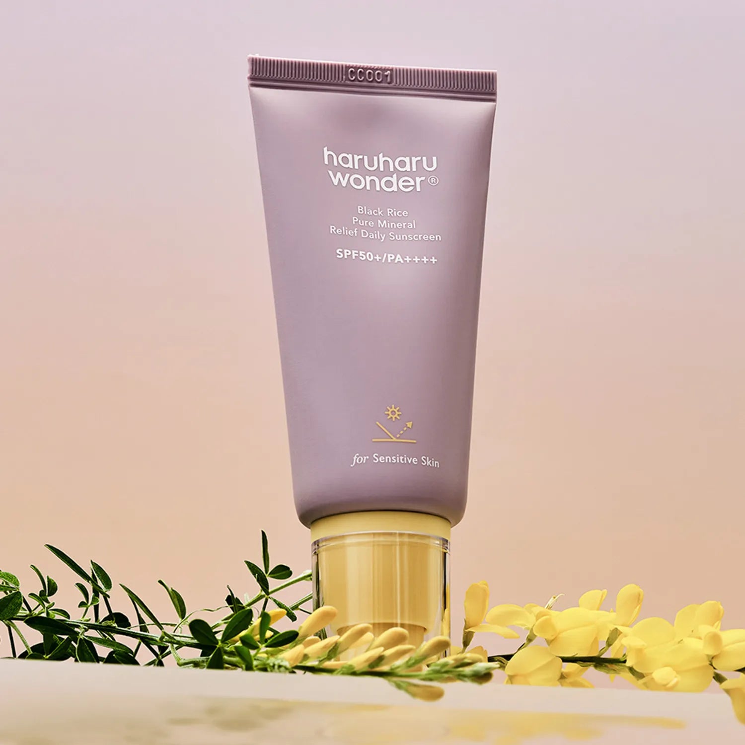 Haruharu Wonder Black Rice Pure Mineral Relief Daily Sunscreen SPF50+ PA++++