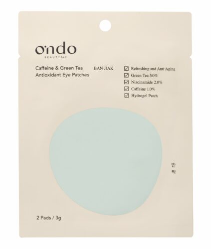 ONDO BEAUTY 36.5 CAFFEINE & GREEN TEA ANTIOXIDANT EYE PATCHES 2 PIECES