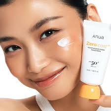 Anua Zero-Cast Moisturizing Finish Sunscreen