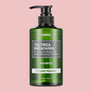 Kundal Tea Tree & Macadamia Deep Cleansing Shampoo - 3. Baby Powder
