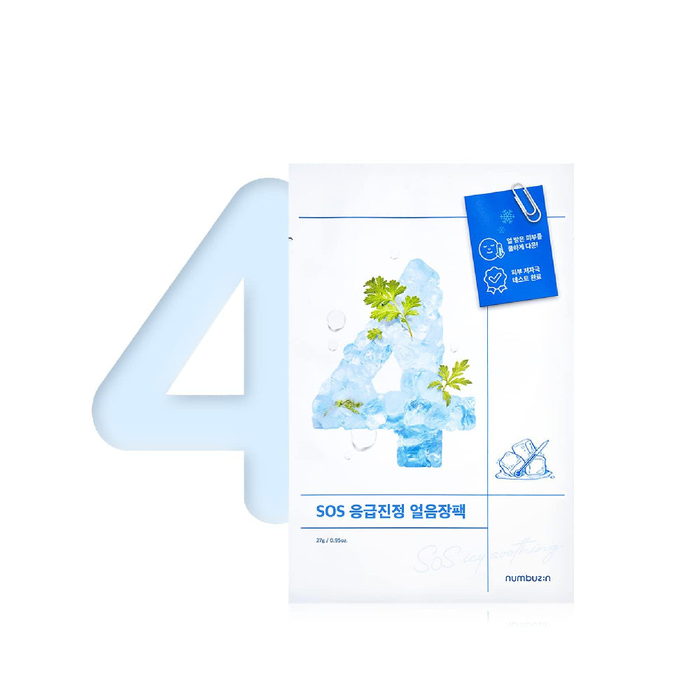 Numbuzin No.4 Icy Soothing Sheet Mask