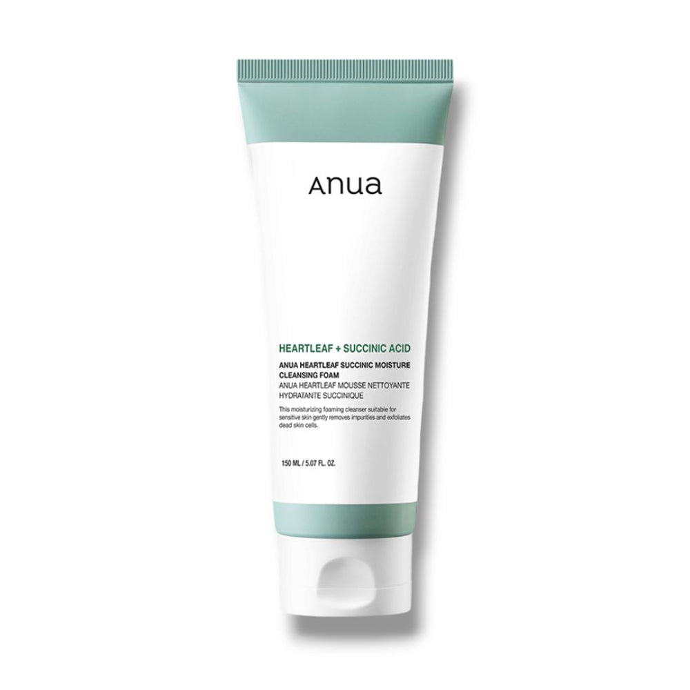 Anua Heartleaf Succinic Moisture Cleansing Foam