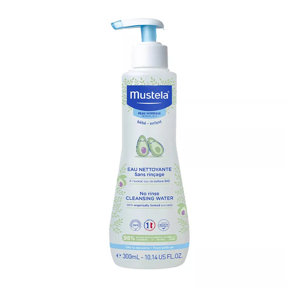 Mustela No-Rinse Baby Cleansing Water with Avocado