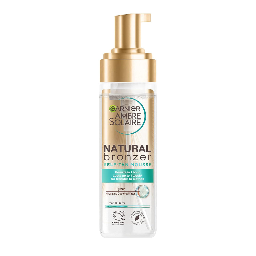 Garnier Ambre Solaire Natural Bronzer Self-Tanning Mousse 200ml