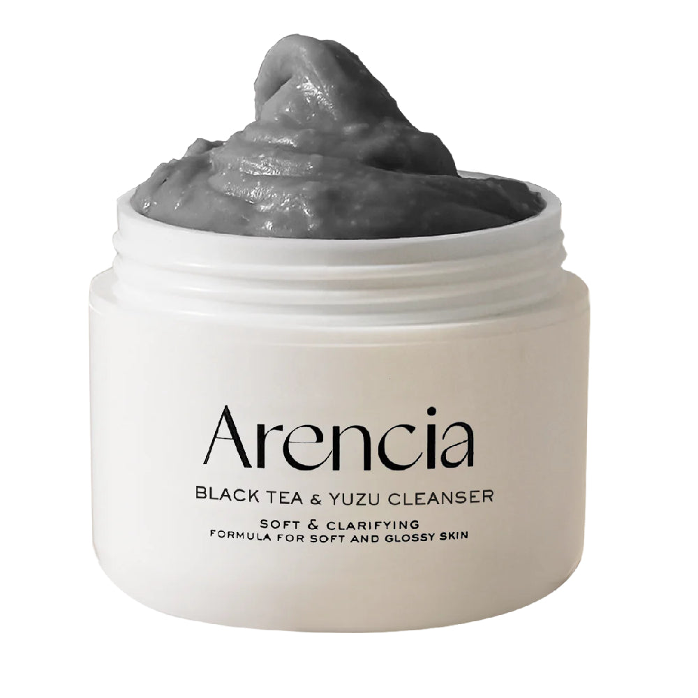 Arencia Black Tea & Yuzu Rice Mochi Cleanser 120g