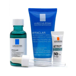 La Roche Posay Promo Effaclar Serum Ultra Concentrated 30ml & Effaclar Foaming Gel 50ml & Anthelios Oil Correct SPF50+ 3ml