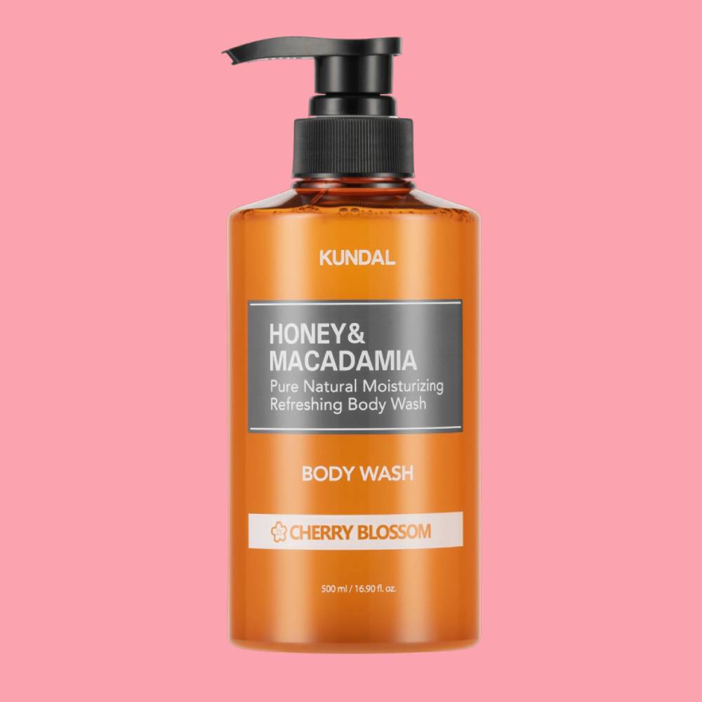 Kundal Honey & Macadamia Pure Natural Moisturizing Refreshing Body Wash (500 ml)
