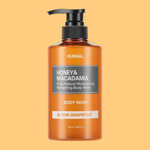 Kundal Honey & Macadamia Pure Natural Moisturizing Refreshing Body Wash (500 ml)