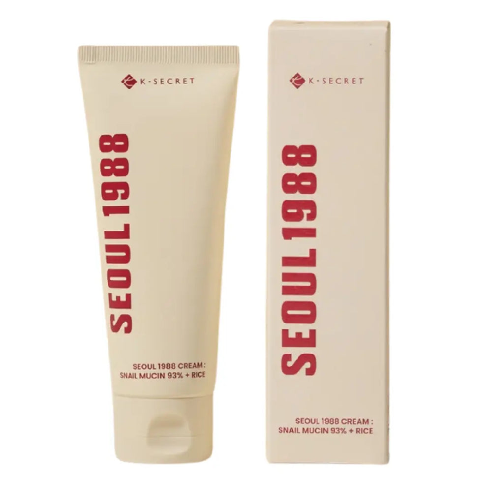 Ksecret Seoul 1988 Cream : Snail Mucin 93% + Rice