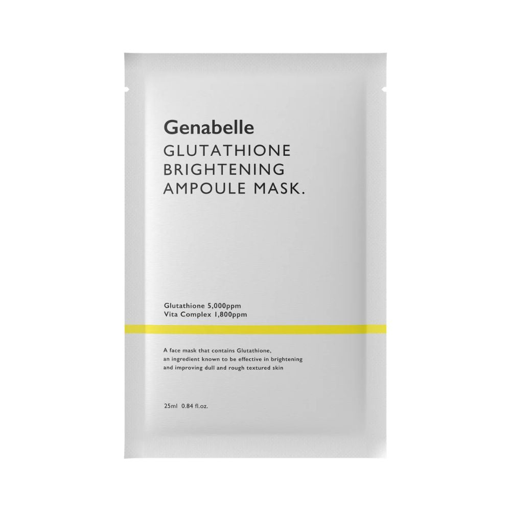 Genabelle Glutathione Brightening Ampoule Mask 25ml