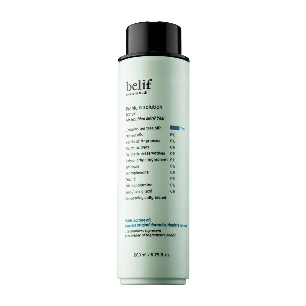 Belif Problem Solution Vegan Toner