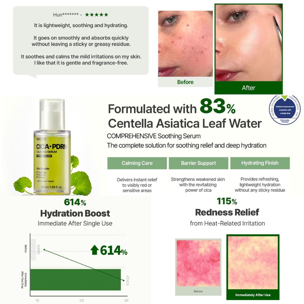 Nacific Cica PDRN Calming Serum 50ml