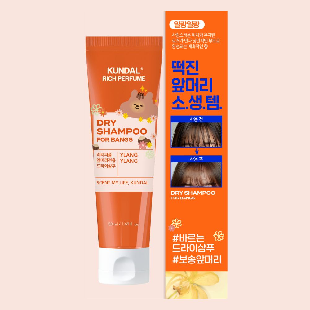 Kundal Rich Perfume Dry Shampoo For Bangs – 50ml - Ylang Ylang