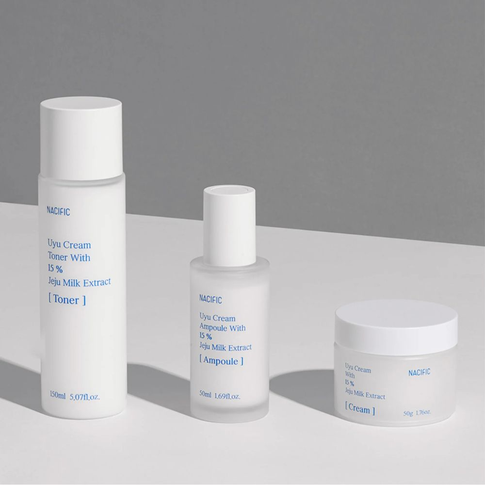 Nacific UYU Cream Triple Set