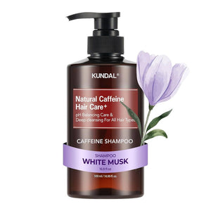 Kundal Anti Hair Loss & Caffeine Shampoo 500ml - White Musk